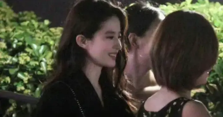 刘亦菲即使不当明星，光凭美貌也会爆火！站在那就很美~