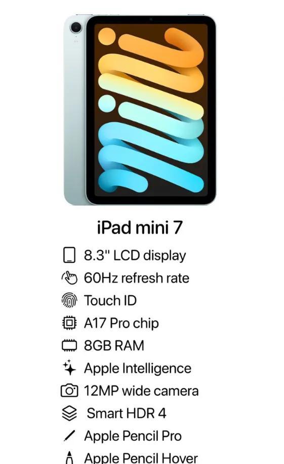 升级算不小了，ipad mini7值得入手