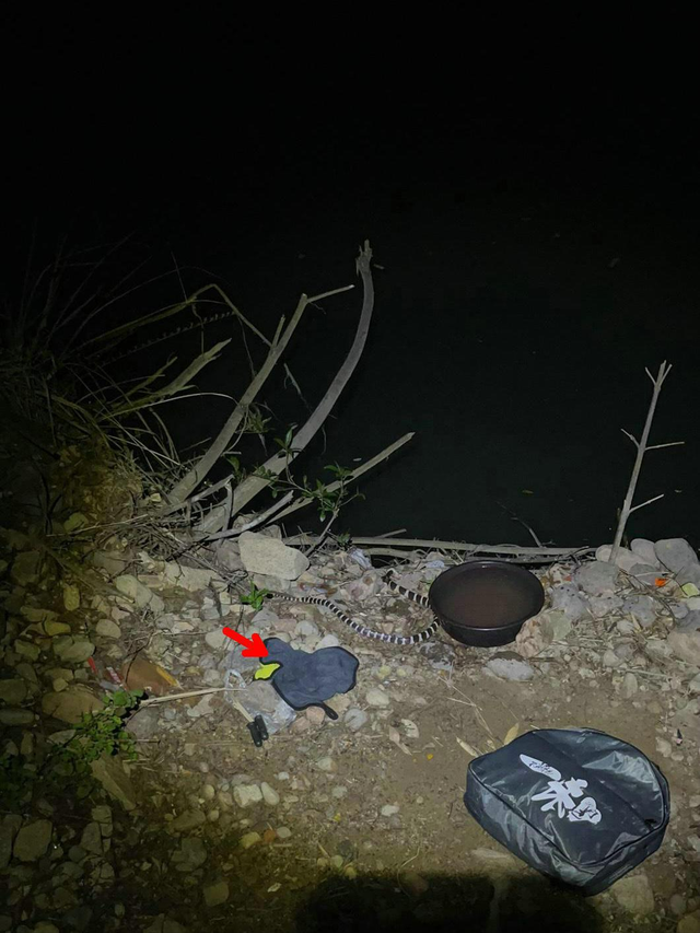 银环蛇|生死一线？江西男子夜钓，误抓银环蛇，男子：摸上去滑腻腻的