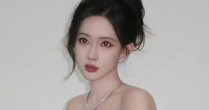 孟子义 尖叫之夜抹胸红裙穿搭全屏壁纸，身材好好孟