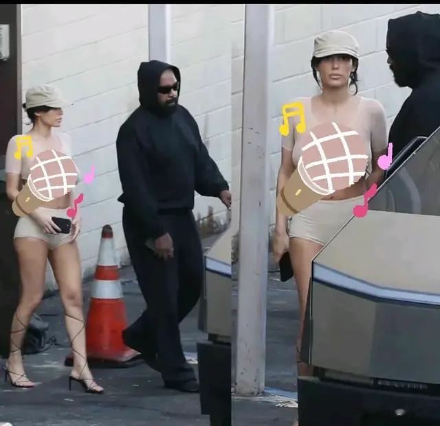 侃爷，美国说唱歌手 现在出名的方式似乎就是让老婆穿的暴露