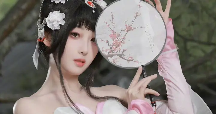 蒋梦婕生日cos甄姬堪称神还原，古韵感满满