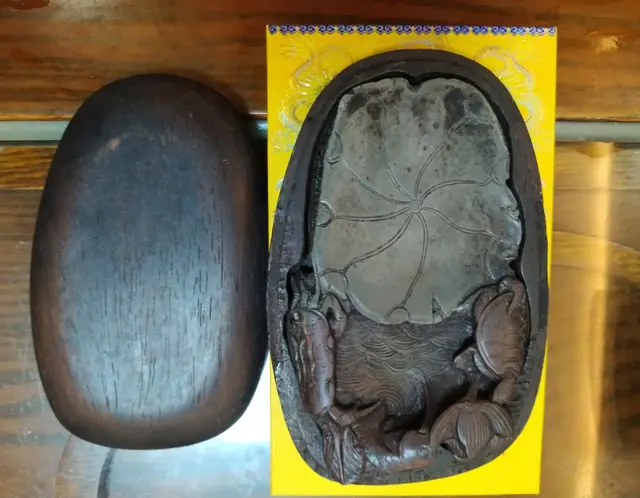 我所收藏的部分微型砚