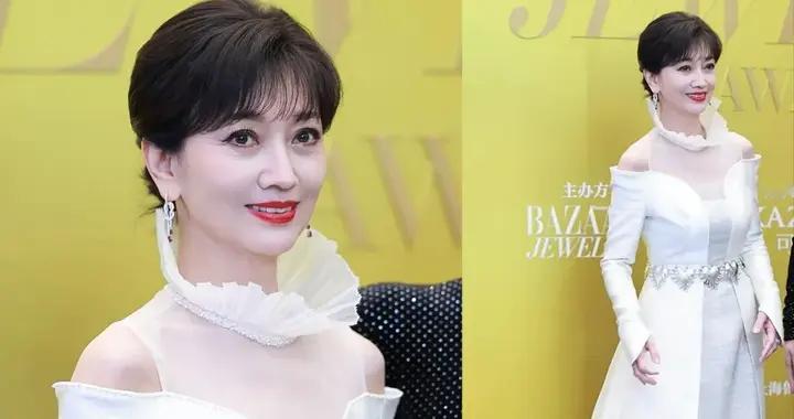 芭莎珠宝盛典红毯：高圆圆气质出众，张予曦好瘦，王栎鑫底妆过白