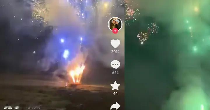 谢爸发文独自放烟花不见谢浩男 他3句话引猜测 他回复网友的话一致