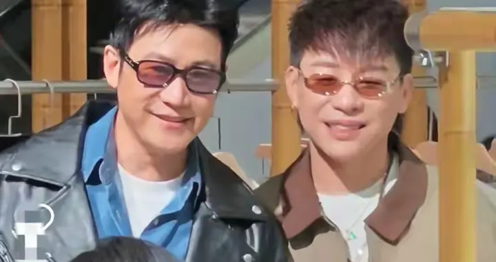 陆毅夫妇和彦斌现身静安嘉里被偶遇 鲍蕾49岁短款皮衣穿搭超时尚