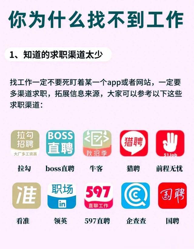 年后了好多打工人开始找工作了，用对的方法找到对的?工作！