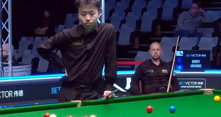 苏格兰公开赛首轮继续爆冷，江俊4-0横扫霍金斯，挺进32强