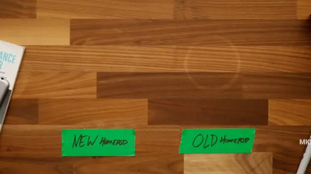 芯片|HomePod 2仍然会在木质桌面上留下白色的环 但形状不同