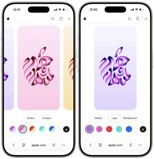 苹果推出首款个性化壁纸工具，真的很好玩！