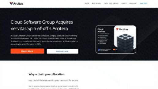 云软件集团收购Veritas剥离资产Arctera