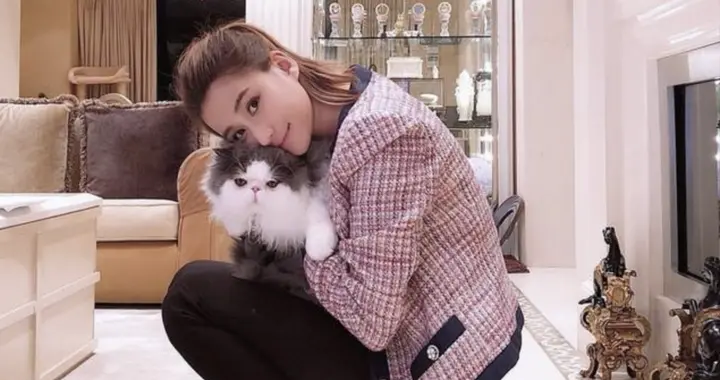 何超莲陪陈婉珍居家过中秋，在院子烧烤赏月，大宅三层高灯火通明