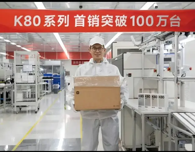 K80双旗舰10天销量突破100万台，这速度? 有几家友商能做到