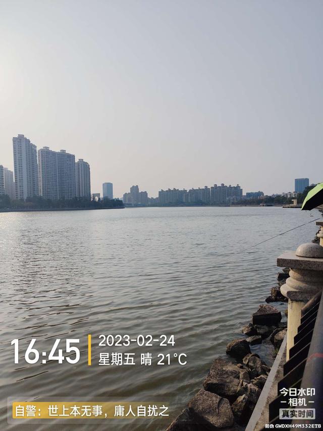 |初春的暖阳照耀下，享受垂钓的欢喜