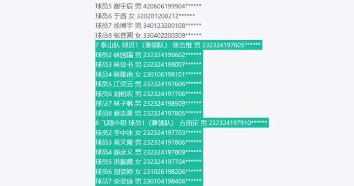 “百度人名大全”闹剧升级：假人“张吉惟”组队打羽毛球！