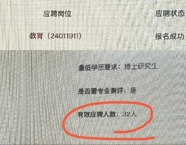 一单位招一人，几十个博士应聘，一海博直接被淘汰