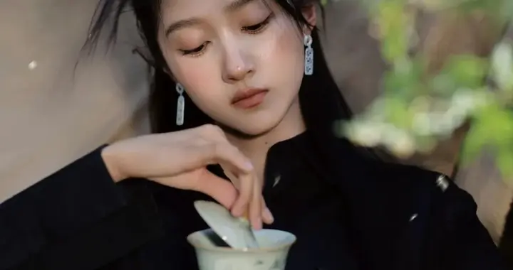 新鲜的关晓彤，古风美人