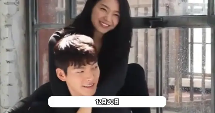 金宇彬申敏儿婚礼现场照公开，男帅女美笑容满面，梦幻韩剧...