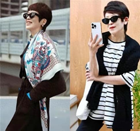 为什么劝中老年女人：剪短发、不烫卷？看63岁玫姨这样打扮多洋气