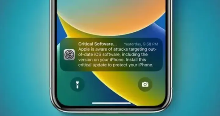 蘋果發布緊急彈窗，提醒舊版 iOS 存在風險