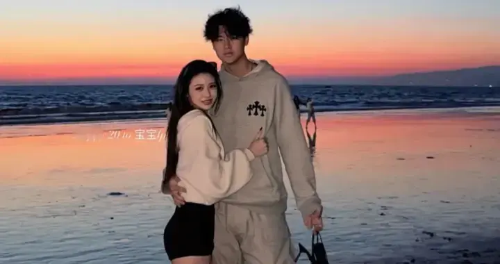 汪峰大女儿小苹果恋爱了！男友身高超190家境优渥，俩人合影养眼