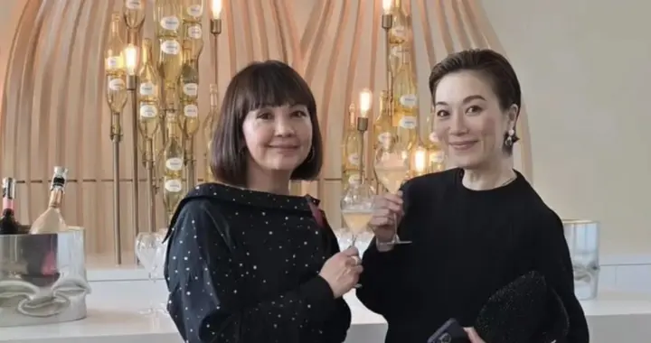 TVB前当家花旦罕露面！梳大背头似大姐大，面部浮肿被指旧病复发