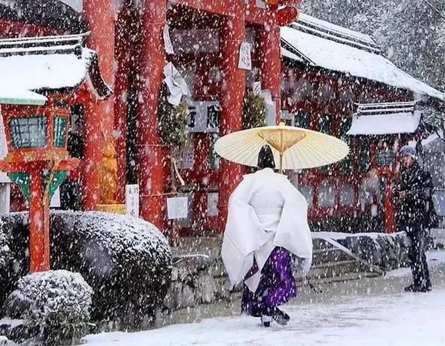 京都|你相信大唐也是这么美吗？京都贵船雪景
