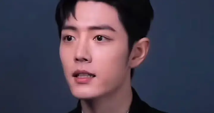 肖战采访前1分钟名场面，顶流反差感拉满