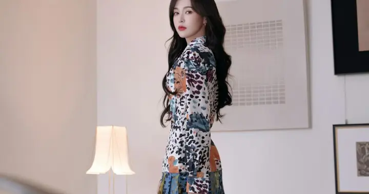 唐嫣豹纹短裙，驾驭得也太好了吧
