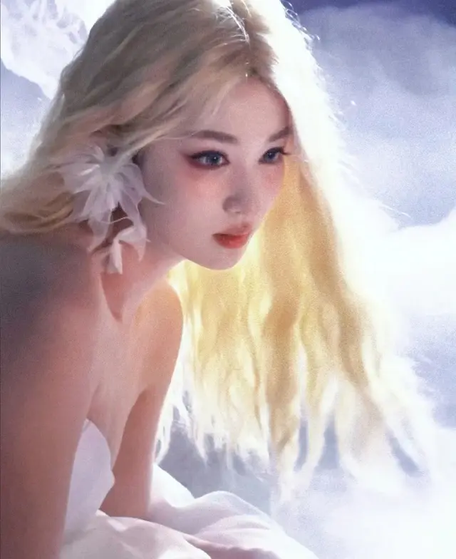 金发天使王楚然：依然很美，璀璨如初