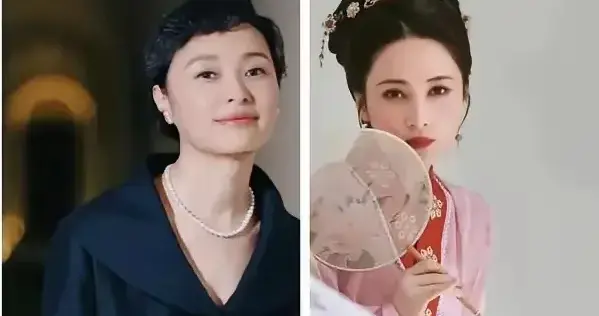 吴越53蒋勤勤50 俩人同天晒了拜年照。变化太大了 完全走上两条道了