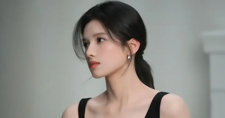 张婧仪性感代言