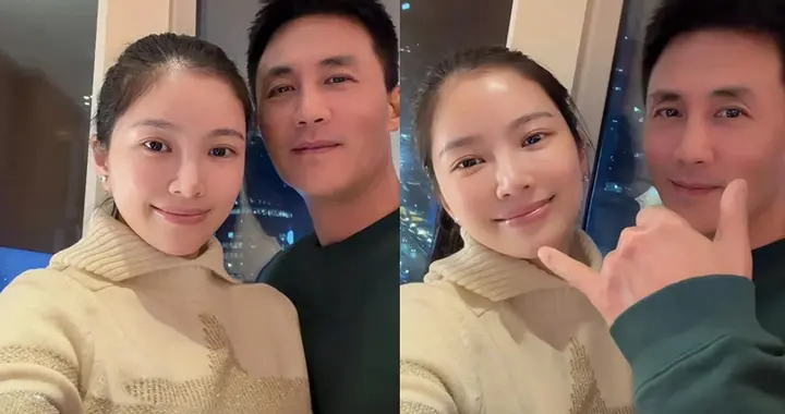 王灿新年增肥成功“孕相”十足！杜淳亲吻脸颊好幸福，丰满又少女