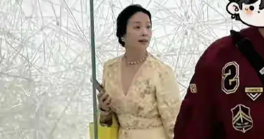 刘亦菲妈，虽然不再年轻，但还能看出年轻时候的风韵