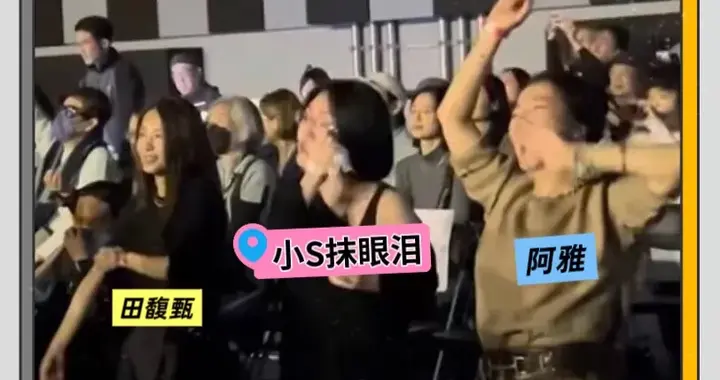 小S、田馥甄、阿雅现身范晓萱演唱会，小S想起姐姐大S忍不住落泪
