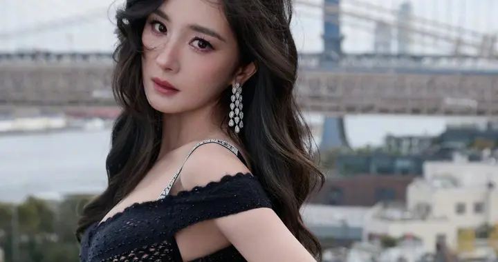 杨幂维密秀天使降临，身材真好