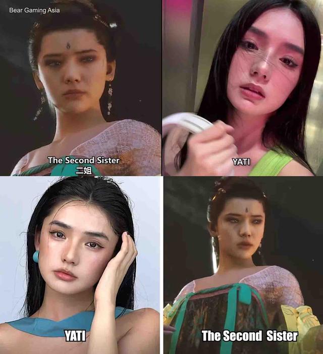 黑神话悟空：10位角色脸模官宣！二姐颜值太顶了！二郎竟不是张翰