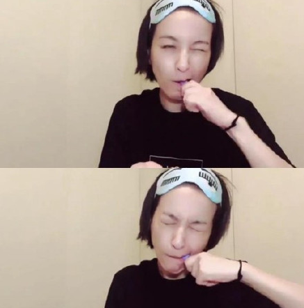 吴昕|吴昕素颜直播出糗的囧样也是厉害了