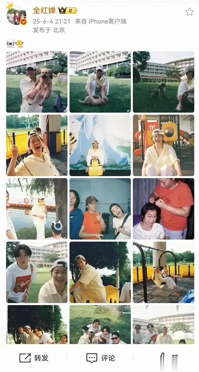 全红婵又晒18宫格，每张照片眉眼笑开了花，让别人说去，开心就好