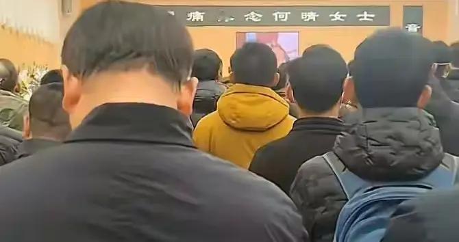 何晴吊唁现场布置简单，王卫国含泪忆往昔，许亚军疑现身哭红双眼
