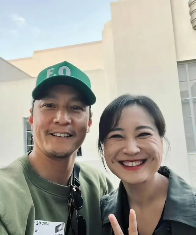 吴彦祖晒与贾玲素颜照！减肥后真实状态曝光，皮肤松弛元气满满