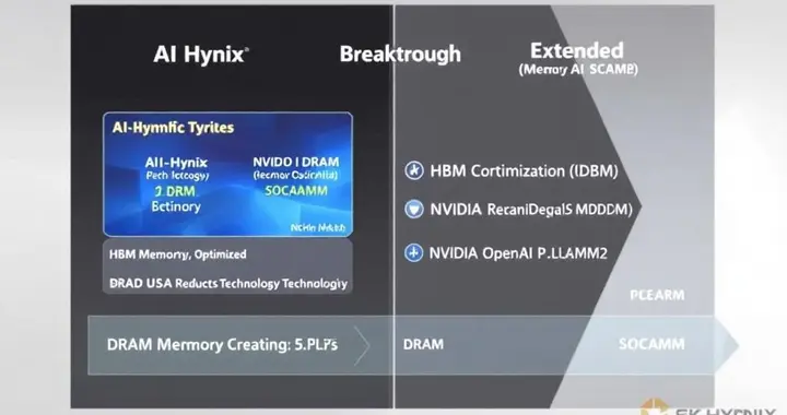 SK海力士開發AI專用內存技術三重奏