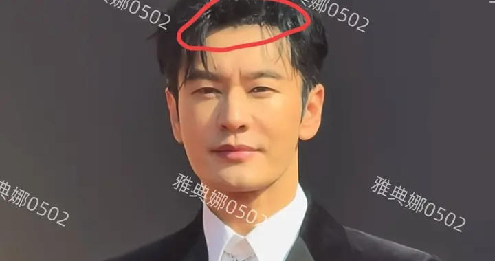 黄晓明好喜欢凹造型，总是假发搭配深不见底的内增高，确实很油腻