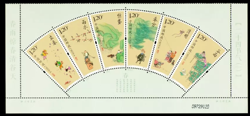 邮票|一“张”邮票，涵盖了24个节气？怎么做到的？