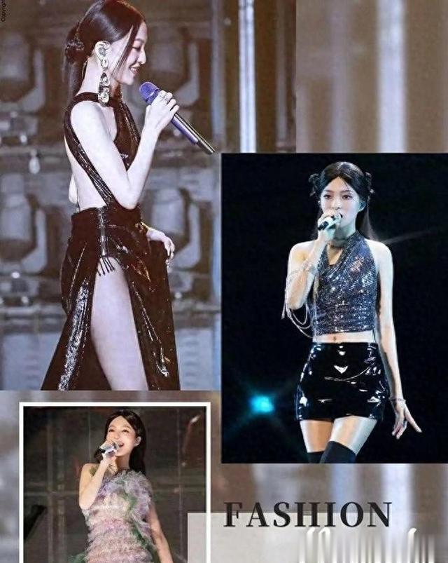 张韶涵75°渣女站姿火了！没间距的腿缝看的胡彦斌眼直了