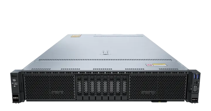 全棧自主的華為AI服務器！雙路128核心麒麟CPU＋四卡八芯AI推理卡