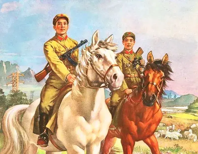 年画中的人民子弟兵