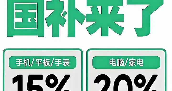 雙十一換本指南：國補難搶，政補套路如何避坑？一線大牌這樣選