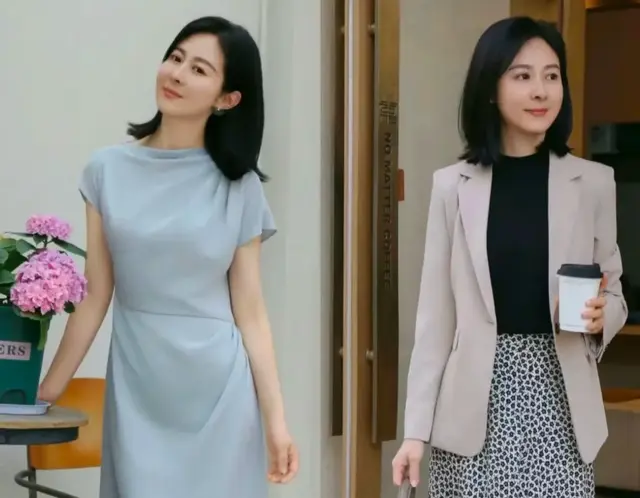 这才是中年女人的穿衣榜样：头发剪短，穿衣简单，体面又显贵