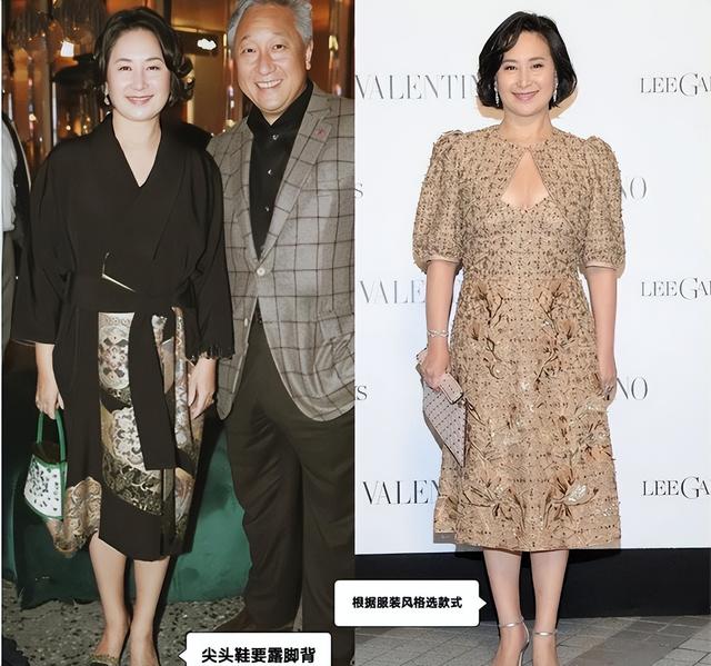 发型 何超琼是我见过最“得体”的女人：裙过膝，发不乱，真美真优雅